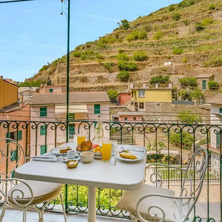 Semesterbostad Family & Terrace In Manarola